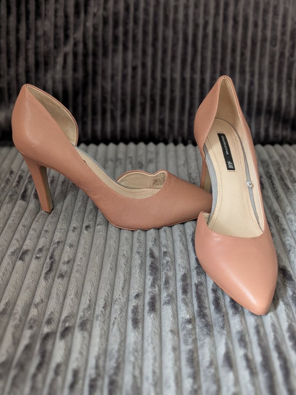 H&M leather heels